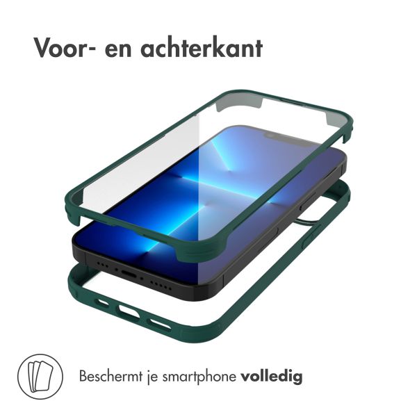 Accezz 360° Full Protective Cover iPhone 13 Pro - Groen