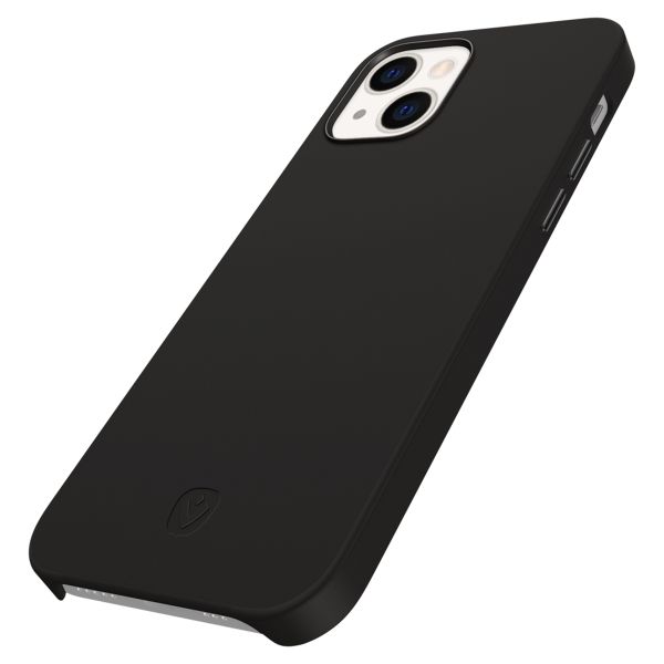 Valenta Luxe Leather Backcover iPhone 13 Mini - Zwart