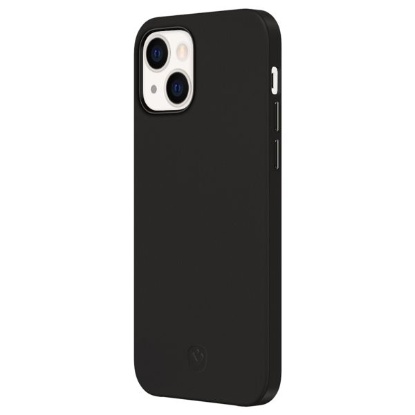 Valenta Luxe Leather Backcover iPhone 13 Mini - Zwart