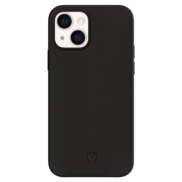 Valenta Luxe Leather Backcover iPhone 13 Mini - Zwart