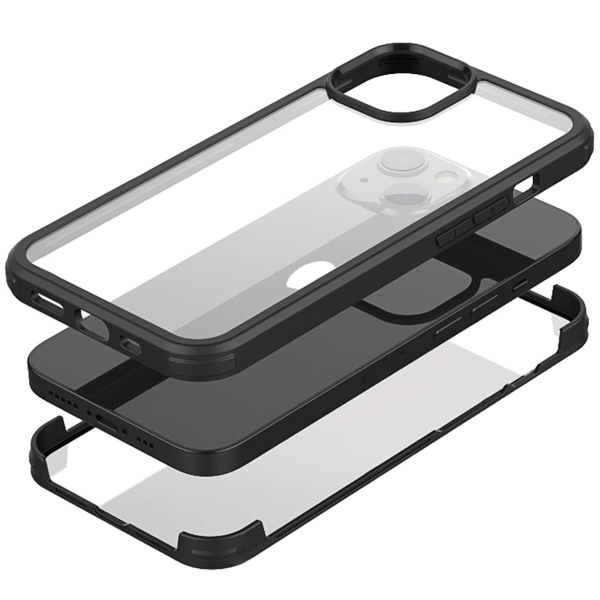 Valenta Full Cover 360°  Tempered Glass iPhone 13 Pro - Zwart