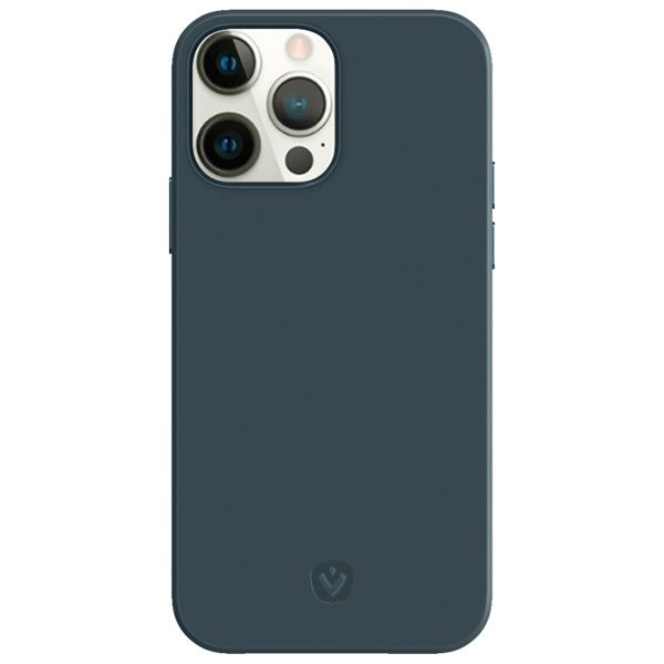 Valenta Luxe Leather Backcover iPhone 13 Pro - Blauw