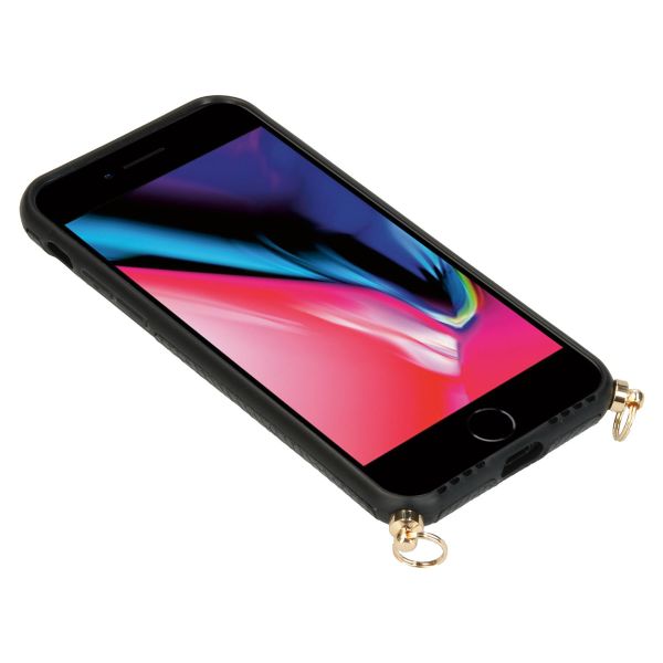 My Jewellery Telefoon koordhoesje met ketting iPhone SE (2022 / 2020) / 8 / 7 / 6(s) - Zwart