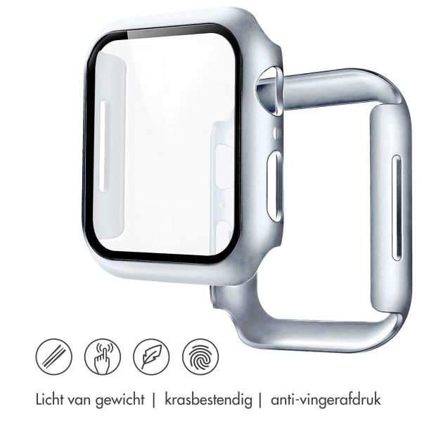 imoshion Full Cover Hardcase Apple Watch Series 7 / 8 / 9 - 45 mm - Zilver