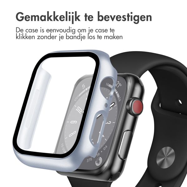 imoshion Full Cover Hardcase Apple Watch Series 7 / 8 / 9 - 45 mm - Zilver