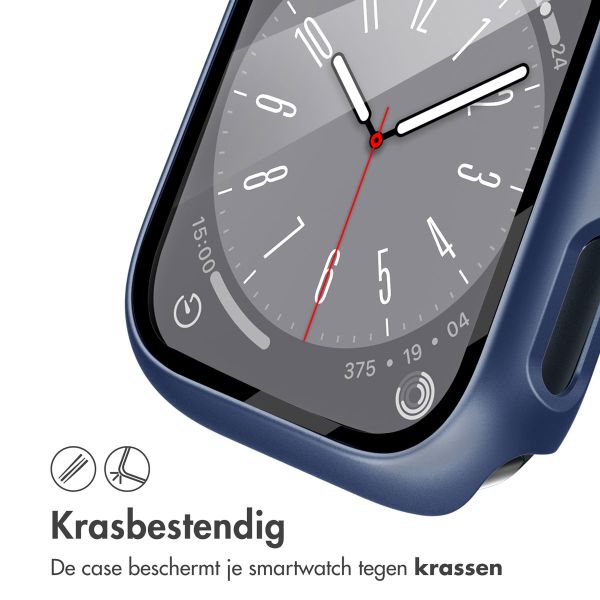 imoshion Full Cover Hardcase Apple Watch Series 7 / 8 / 9 - 45 mm - Donkerblauw