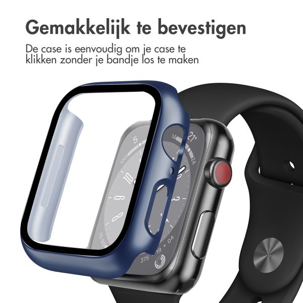 imoshion Full Cover Hardcase Apple Watch Series 7 / 8 / 9 - 45 mm - Donkerblauw