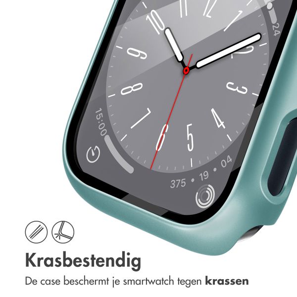 imoshion Full Cover Hardcase Apple Watch Series 7 / 8 / 9 - 45 mm - Donkergroen