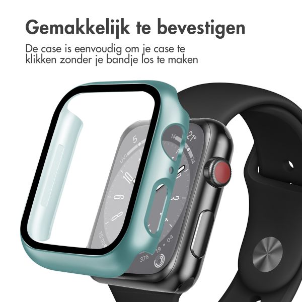 imoshion Full Cover Hardcase Apple Watch Series 7 / 8 / 9 - 45 mm - Donkergroen