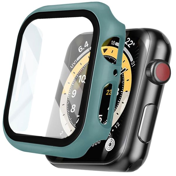 imoshion Full Cover Hardcase Apple Watch Series 7 / 8 / 9 - 45 mm - Donkergroen