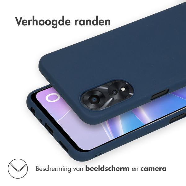 imoshion Color Backcover Oppo A78 (4G) - Donkerblauw