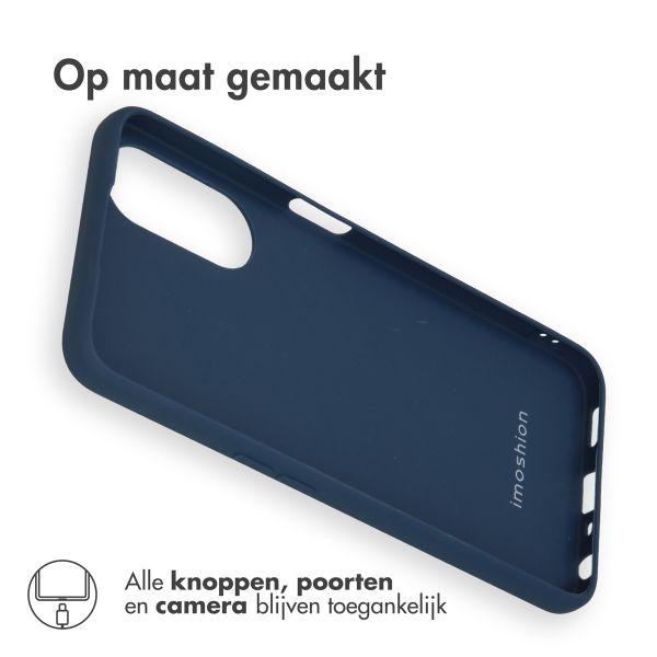 imoshion Color Backcover Oppo A78 (4G) - Donkerblauw