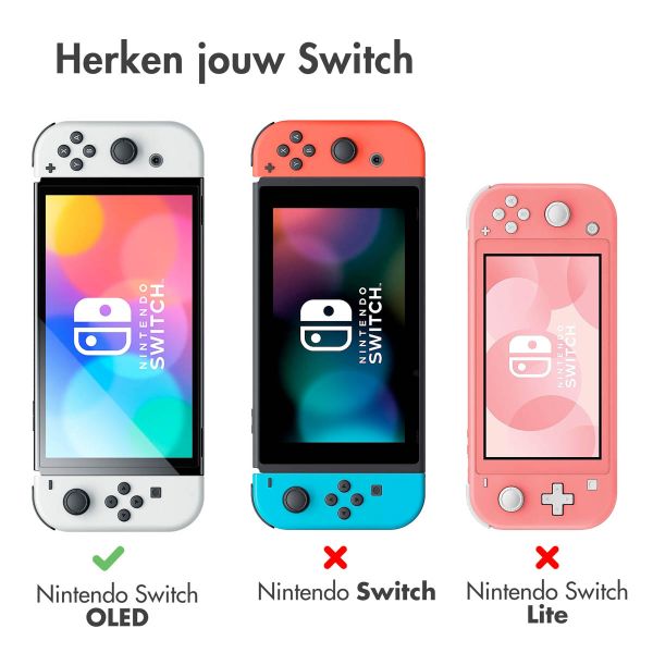 imoshion Gehard glas screenprotector Nintendo Switch OLED