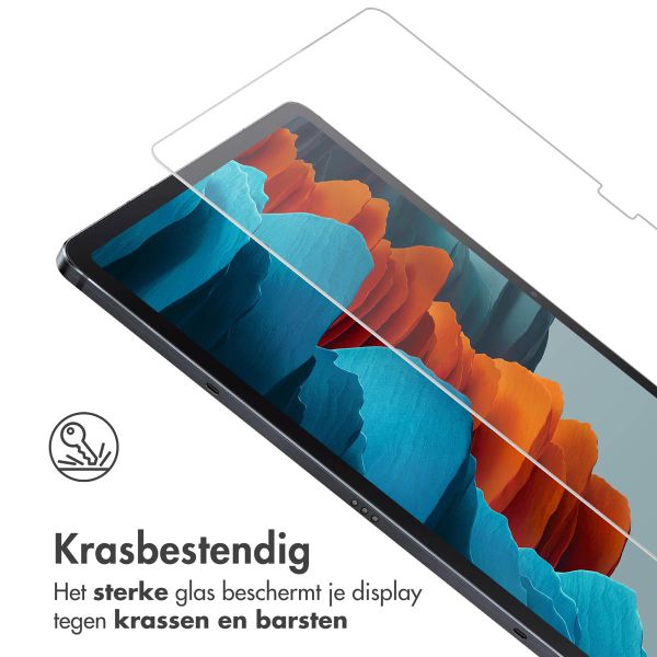 imoshion Gehard glas screenprotector Samsung Galaxy Tab S9 FE Plus / Tab S9 Plus / S8 Plus / S7 Plus / Tab S7 FE 5G - Transparant