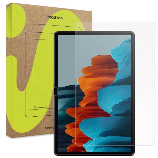 imoshion Gehard glas screenprotector Samsung Galaxy Tab S9 FE Plus / Tab S9 Plus / S8 Plus / S7 Plus / Tab S7 FE 5G - Transparant