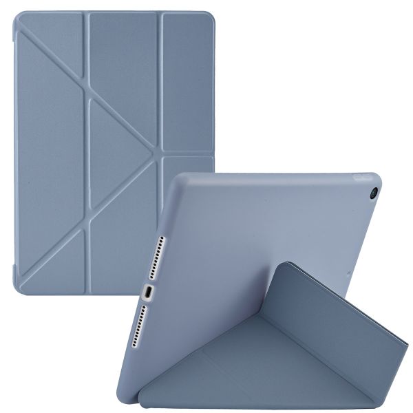 imoshion Origami Bookcase iPad 9 (2021) 10.2 inch / iPad 8 (2020) 10.2 inch / iPad 7 (2019) 10.2 inch - Dark Lavender