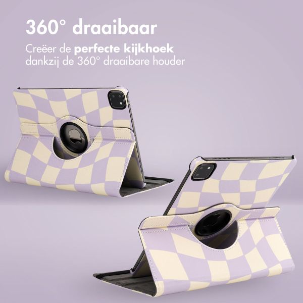 imoshion 360° Draaibare Design Bookcase iPad Pro 11 (2018 - 2022) - Dancing Cubes