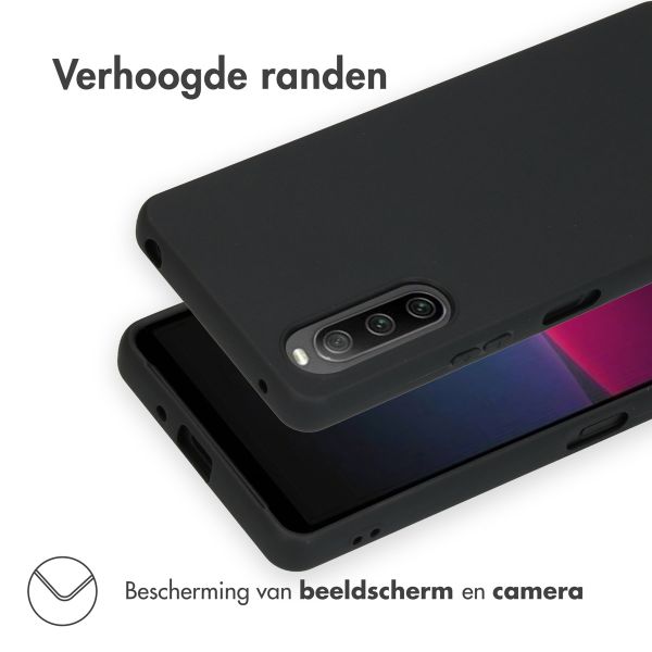 imoshion Color Backcover Sony Xperia 10 V - Zwart