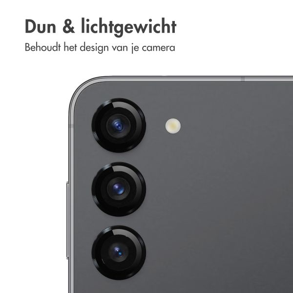iMoshion 2 Pack Camera lens protector Samsung Galaxy S23 FE - Zwart