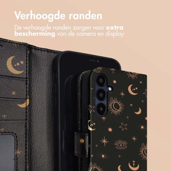 iMoshion Design Bookcase Samsung Galaxy A55 - Sky Black
