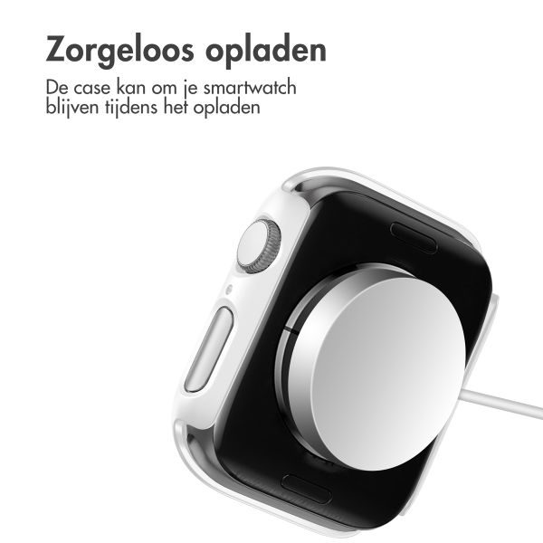 imoshion Full Cover Hardcase voor de Apple Watch Series 7 / 8 / 9 - 45 mm - Wit