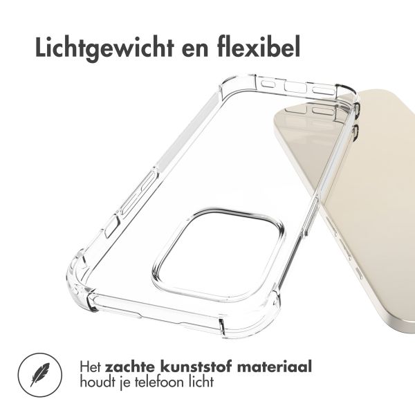 imoshion Shockproof Case iPhone 15 Pro - Transparant