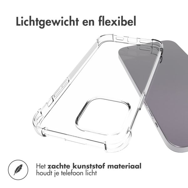 imoshion Shockproof Case iPhone 15 Pro Max - Transparant