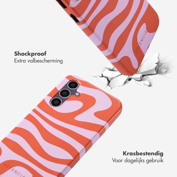 Selencia Vivid Backcover Samsung Galaxy S23 FE - Dream Swirl Pink