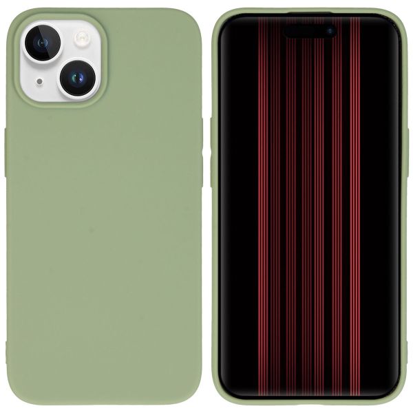 imoshion Color Backcover iPhone 15 - Olive Green