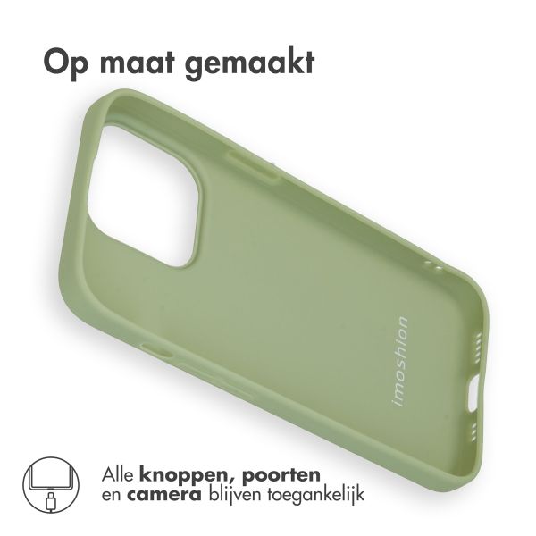 imoshion Color Backcover iPhone 15 Pro - Olive Green