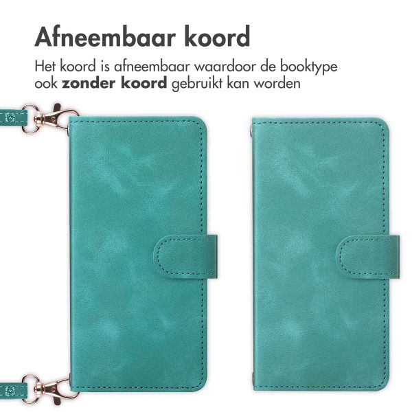 imoshion Bookcase met koord Samsung Galaxy A54 (5G) - Turquoise