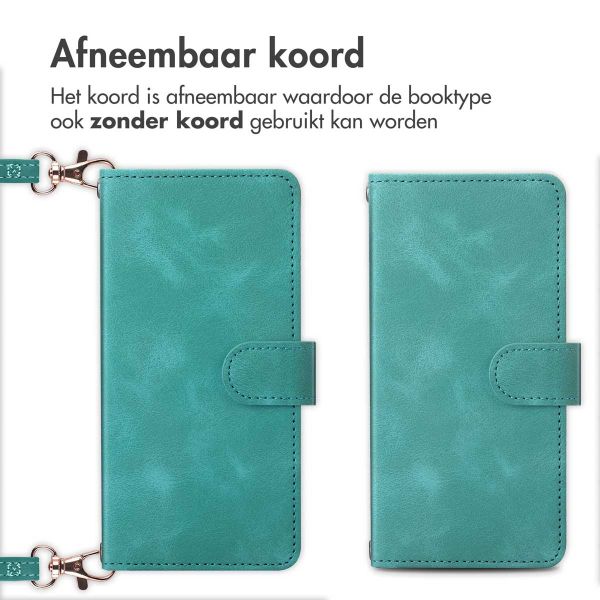 imoshion Bookcase met koord Samsung Galaxy A34 (5G) - Turquoise