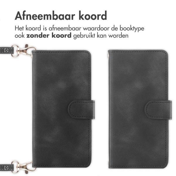 imoshion Bookcase met koord iPhone SE (2022 / 2020) / 8 / 7 - Zwart