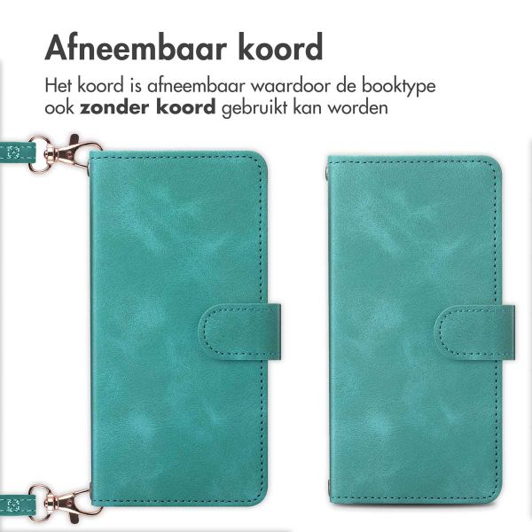 imoshion Bookcase met koord iPhone 11 - Turquoise