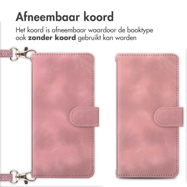 imoshion Bookcase met koord iPhone 11 - Roze