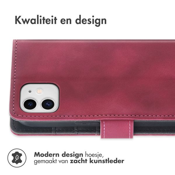 imoshion Bookcase met koord iPhone 11 - Rood