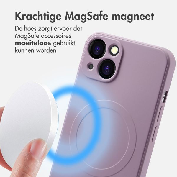 imoshion Color Backcover met MagSafe iPhone 13 - Paars