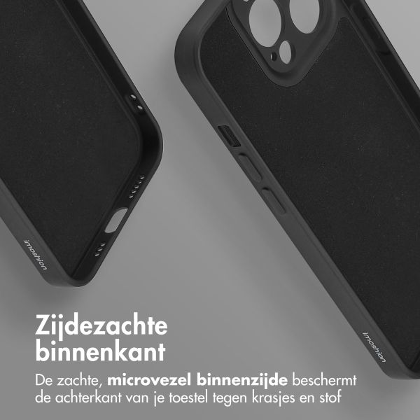 iMoshion Color Backcover met MagSafe iPhone 13 Pro - Zwart