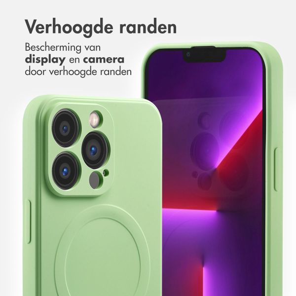 iMoshion Color Backcover met MagSafe iPhone 13 Pro - Groen