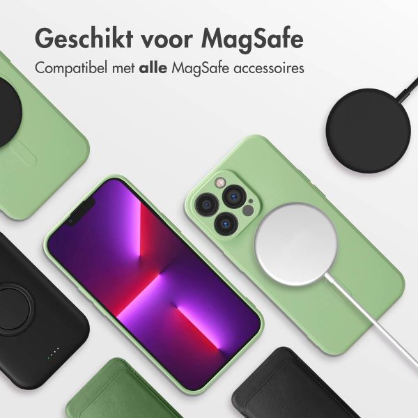 iMoshion Color Backcover met MagSafe iPhone 13 Pro - Groen