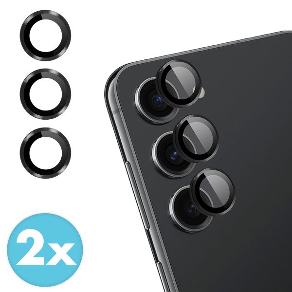 imoshion 2 Pack Camera lens protector Samsung Galaxy S24 - Zwart