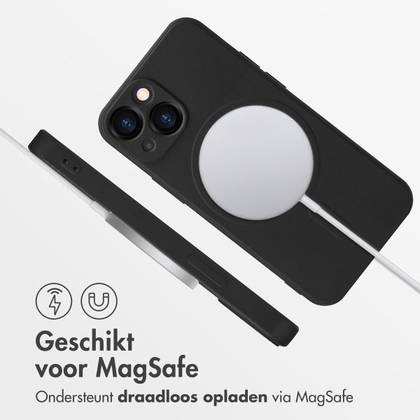 iMoshion Color Backcover met MagSafe iPhone 13 Mini - Zwart