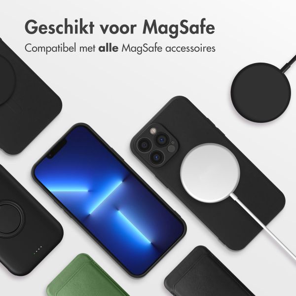 iMoshion Color Backcover met MagSafe iPhone 13 Pro Max - Zwart