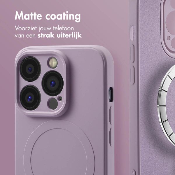 imoshion Color Backcover met MagSafe iPhone 14 Pro - Paars