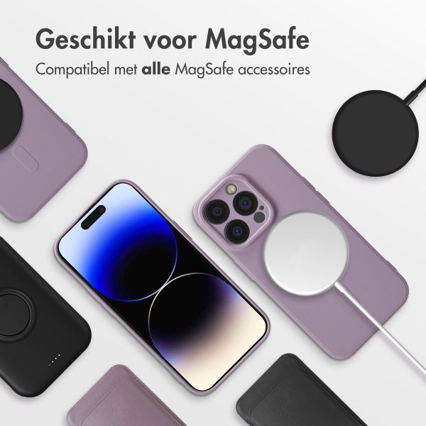 imoshion Color Backcover met MagSafe iPhone 14 Pro - Paars