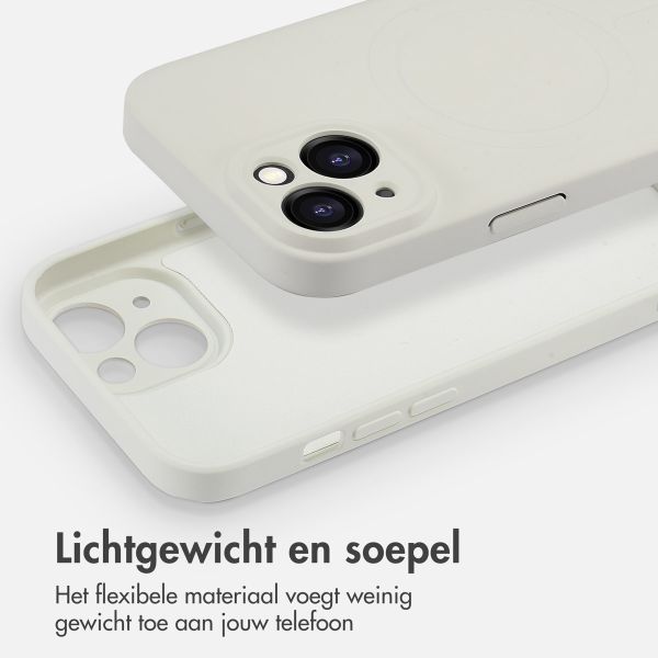 iMoshion Color Backcover met MagSafe iPhone 15 - Beige