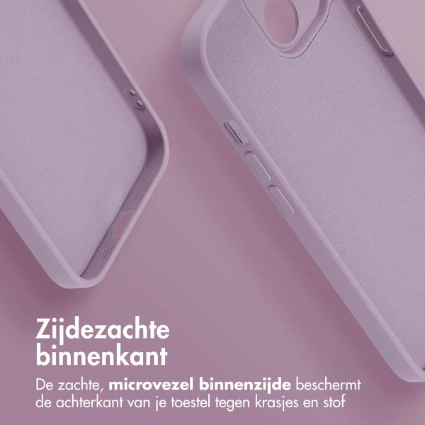 imoshion Color Backcover met MagSafe iPhone 15 - Paars