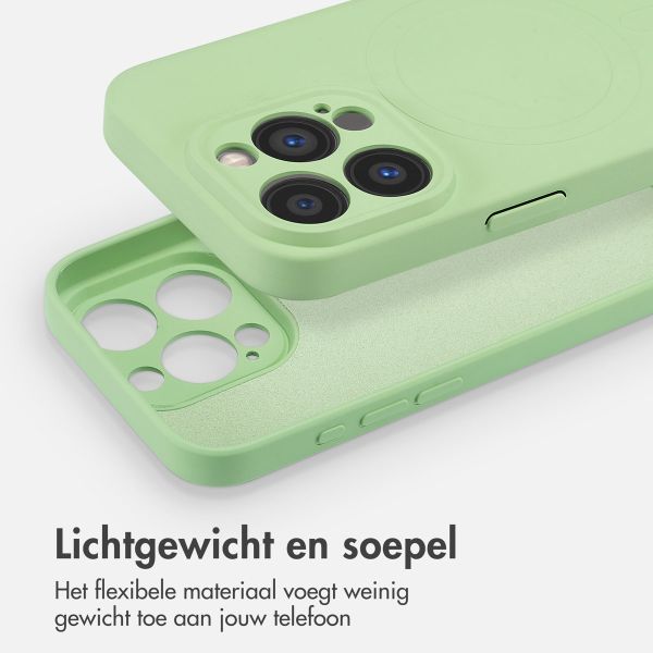 iMoshion Color Backcover met MagSafe iPhone 15 Pro - Groen