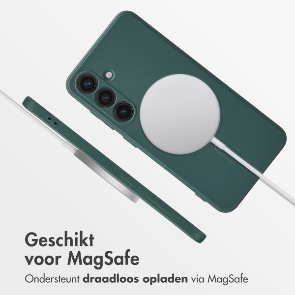 iMoshion Color Backcover met MagSafe Samsung Galaxy S24 - Donkergroen