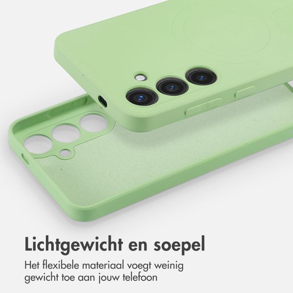 imoshion Color Backcover met MagSafe Samsung Galaxy S24 Plus - Groen